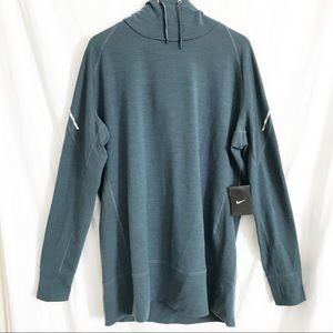 Nike Dri-FIT Training Hoody Blue